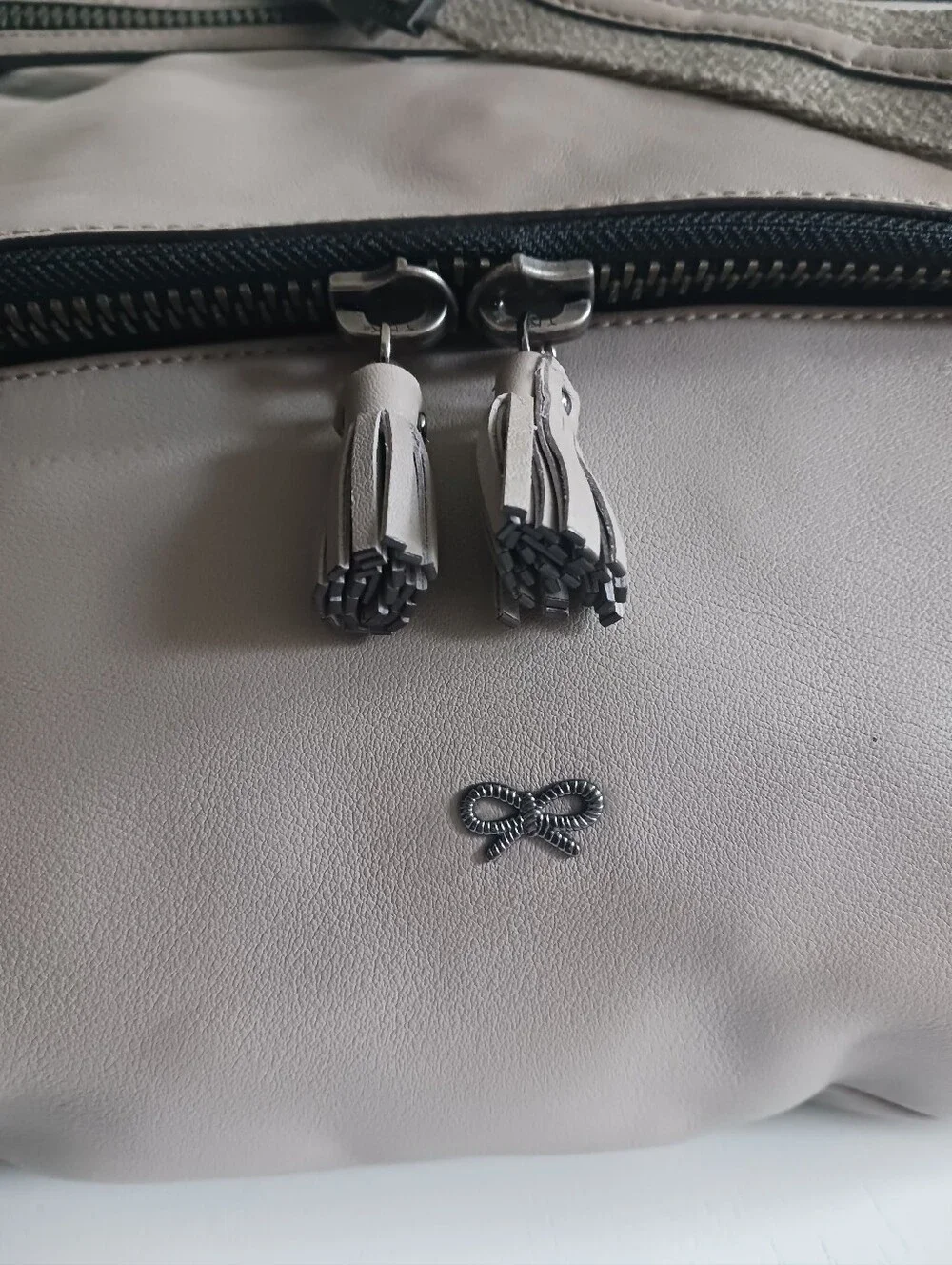 Anya Hindmarch Bits & Bobs Maxi Zip Hobo Shoulder/ Crossbody Bag